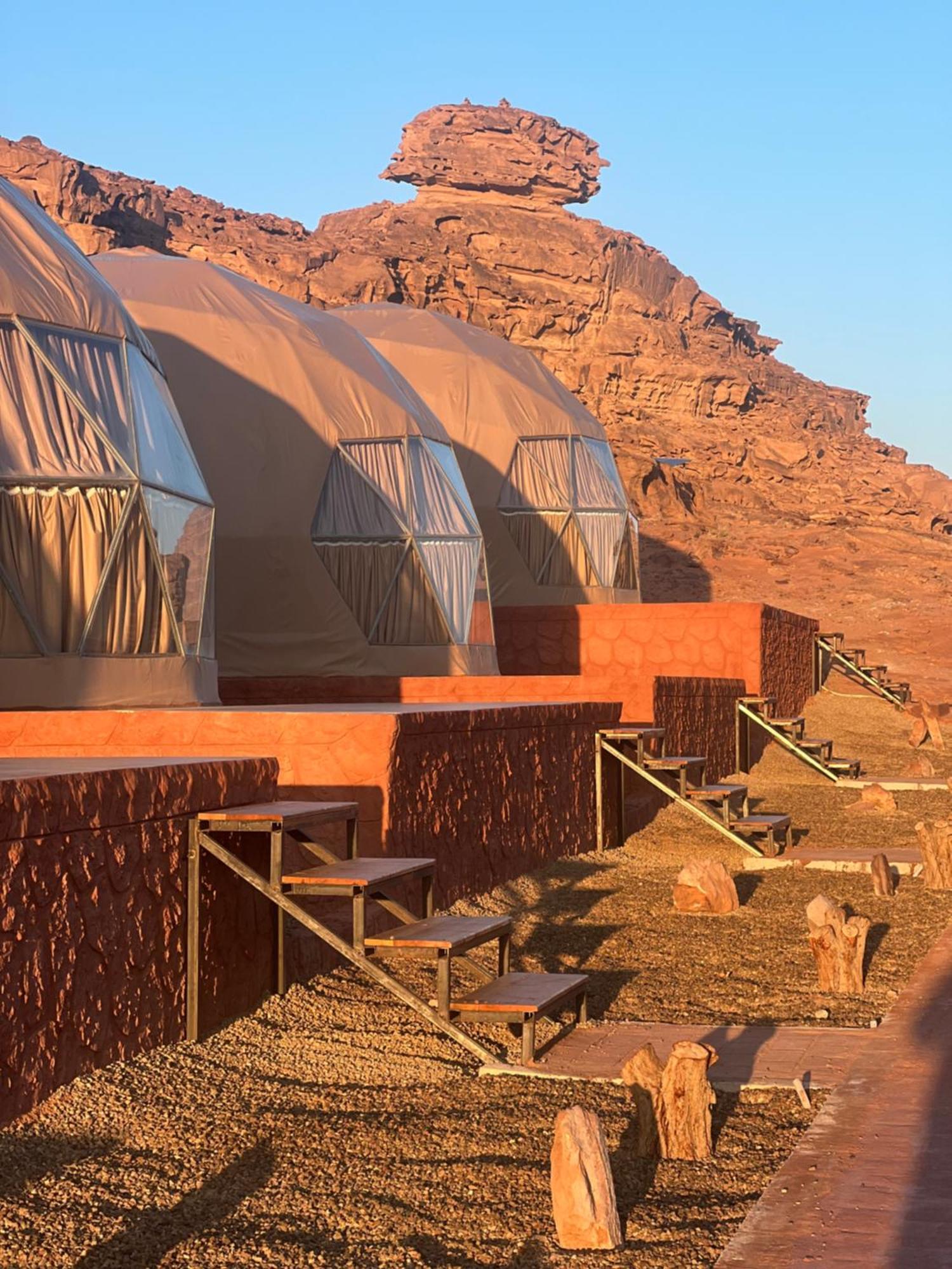 Hotel Maraheb Luxury Camp Wadi Rum Exterior foto